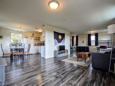 open concept studio apartment