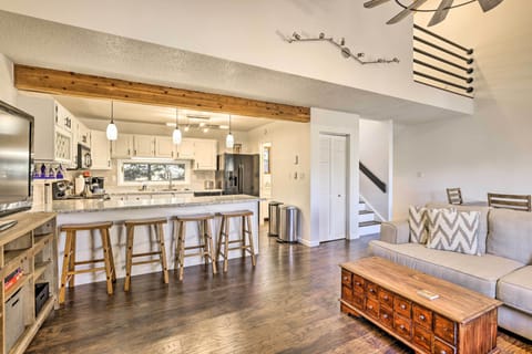 Kitchen | Fully Equipped | Breakfast Bar w/ Seating