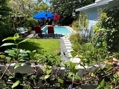 Private garden oasis. Relax, unwind, repeat.