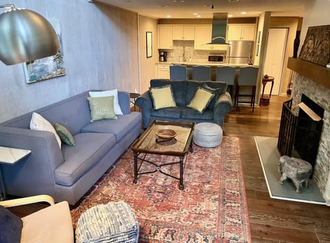 Comfortable, inviting living area