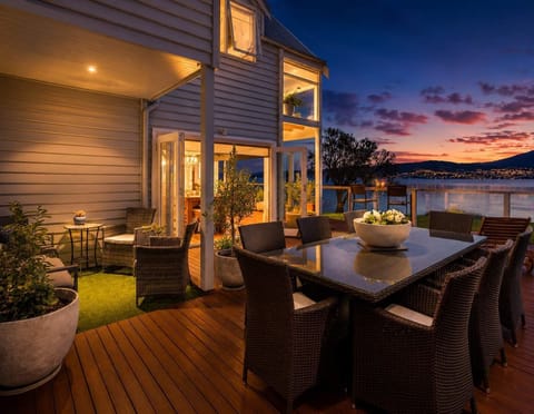 Waterfront luxury, with some of the best views in Hobart.