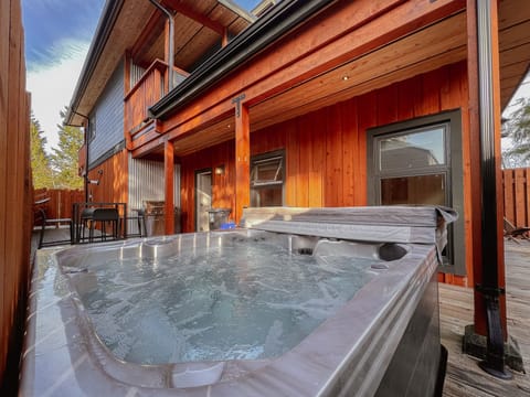 Backyard Hot tub