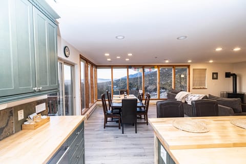 Dining Area with Incredible Views of the San Luis Valley (3)