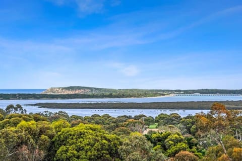 Breathtaking Barwon Heads Bluff, ocean and estuary views.