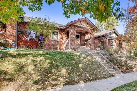 Front of the house. 