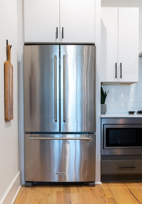 Full kitchen including gas range and stove