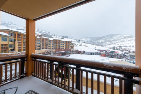 View from balcony and unit