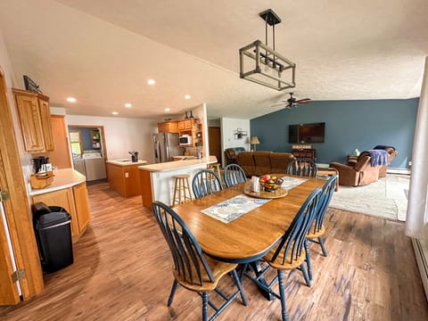 Kitchen and Living Area