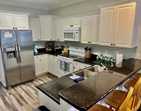 We have a standard coffee maker and a KEURIG!