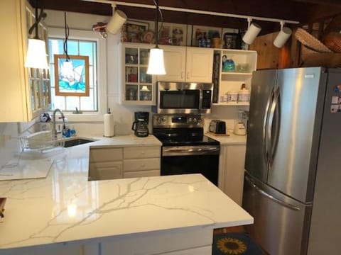 Bright and very efficient space. Large window on left faces lake.