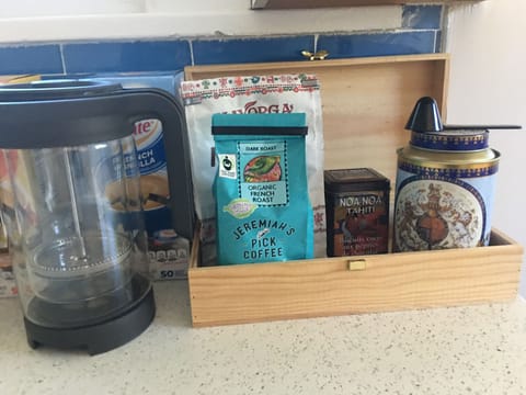 Tea and coffee for guests