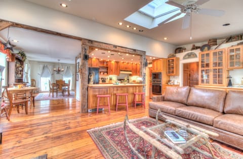 Feel the warmth of 200 year old post and beam construction