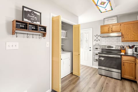 Full size washer and dryer