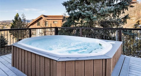 Large Outdoor Hot Tub