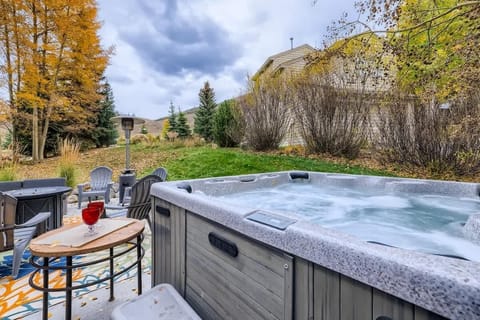 Private hot tub and views!