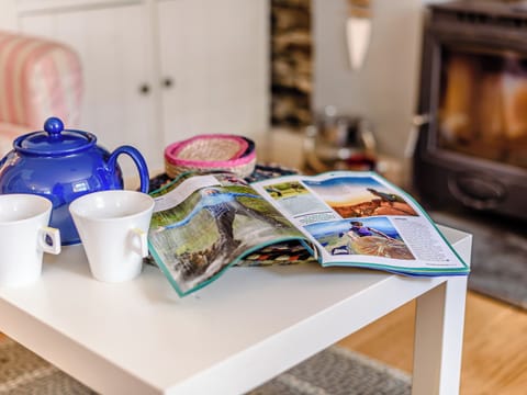 Warming wood burner | Sunny Shores - Aberlovely Holidays, Aberdovey