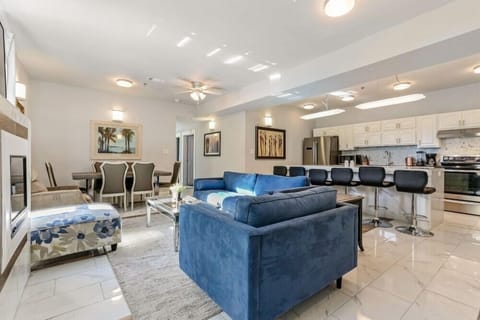 Living room/Dining area/Kitchen area