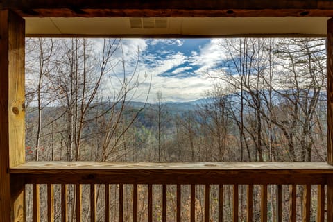 Gorgeous Seasonal Mountain View from the back porch
