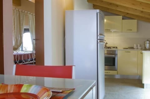 living room and kitchen