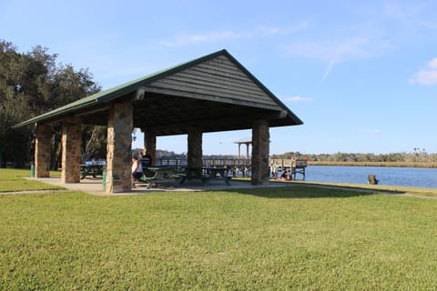 Fort Island Trail Park picnic area. Directly next door to condo property 