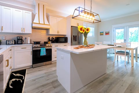 Full kitchen with every appliance needed for your stay