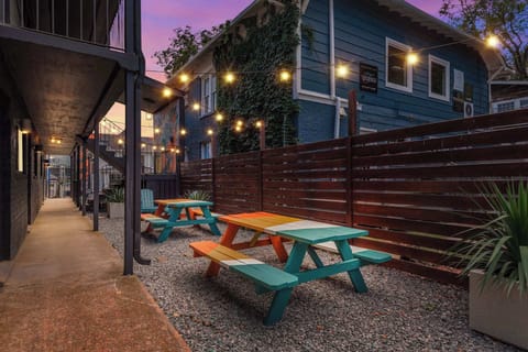 Relax in the ambiance of our outdoor common area