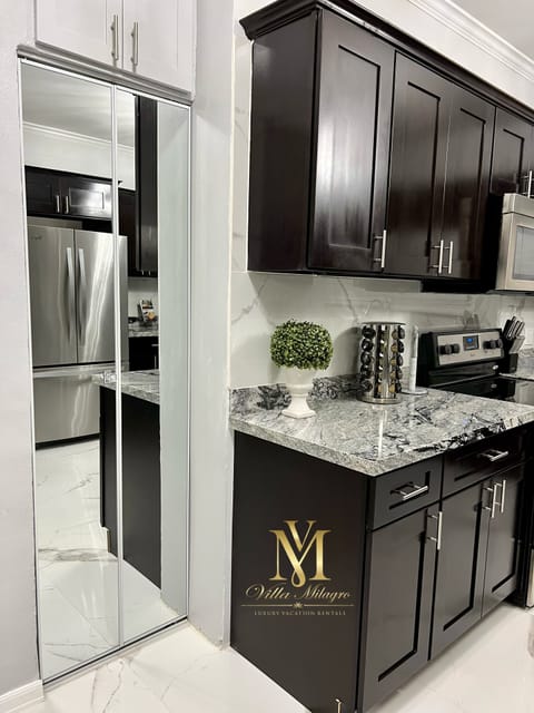 Extra pantry space for groceries and snacks