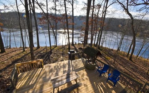 180 degree view of the lake - Nearly 2,000 sqft of patio/decking!