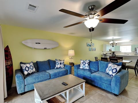 Living Area, First Floor - Sleeper Sofa