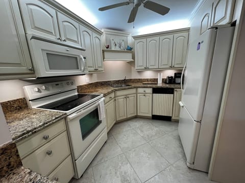 Well appointed kitchen includes dishwasher and all utensils.