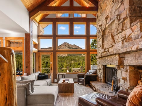 Spacious Living Room + Views