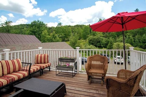 Relax on the back deck.