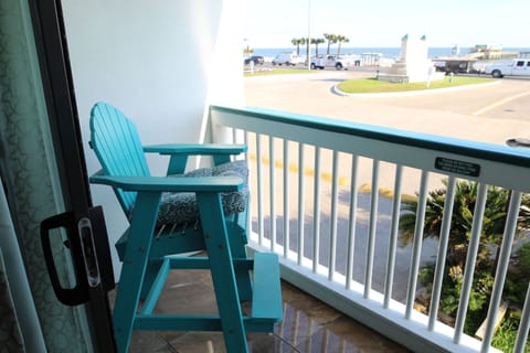 Beach view from the patio 