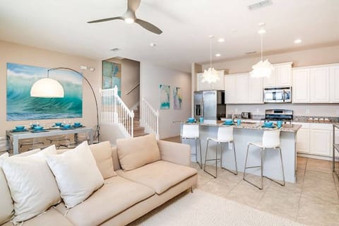 Beautiful and Modern Main Open Living Area, Dining Area and Kitchen Area