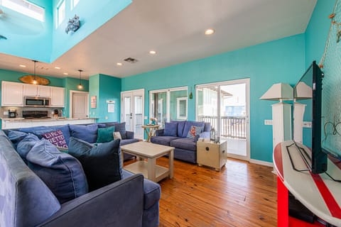 Relax after a day at the beach