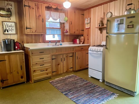 Kitchen stocked with necessities