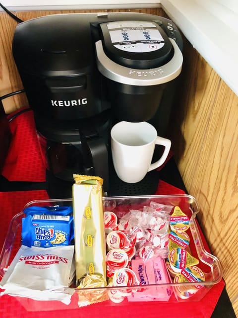 Enjoy a nice cup of coffee