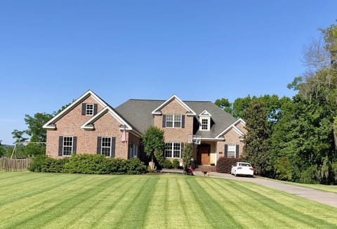 House from the road. 