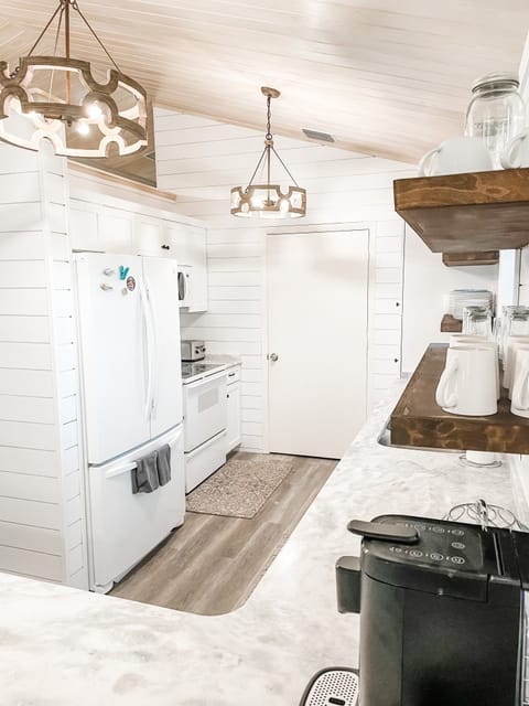 Up to date kitchen with all you need to cook for your family