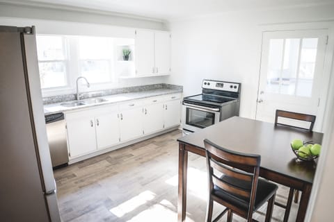 Well-Equipped Kitchen Ready for Crafting Delicious Meals for Your Beloved Guests.