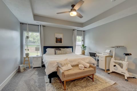 Primary bedroom with king Nectar mattress