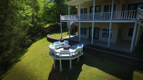 Multiple, private seating areas to enjoy the view!