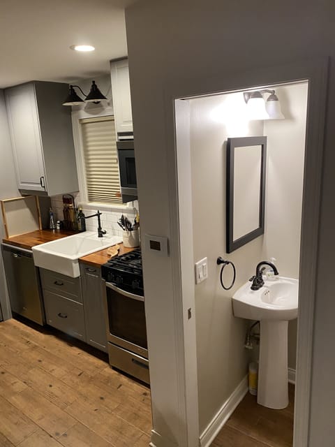 Half bath on main floor