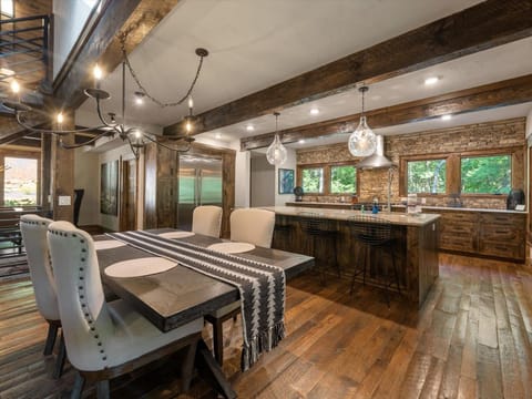 River Joy Lodge- Entry Level View from Living Room