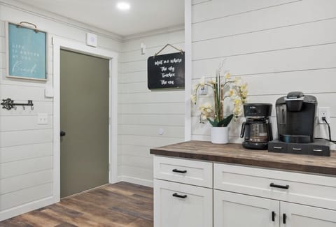 Coffee Bar - with Keurig Pods provided for your first morning!