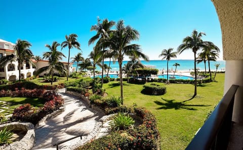 Ocean view from the private balcony