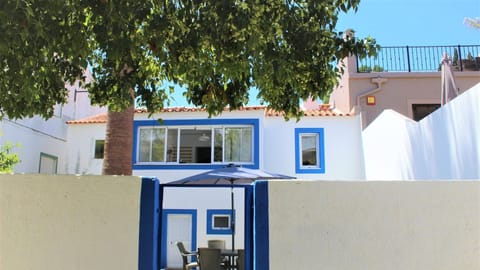 House exterior with typical Algarve architecture. #algarve #airbnb #sunny #portugal