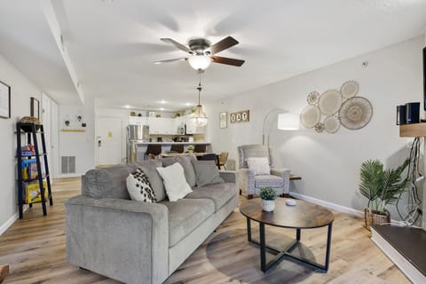 Nice open floor plan allows everyone to be together.