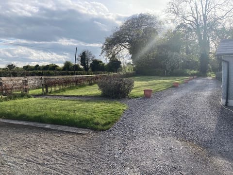 Rural setting, plenty of parking. 