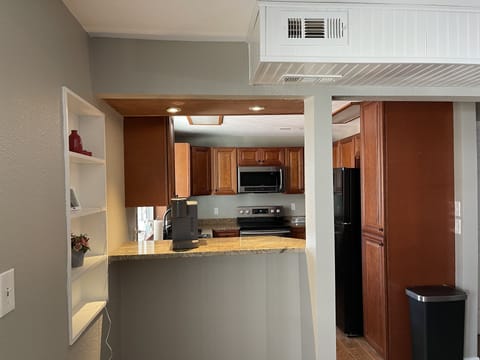 Kitchen w/coffee maker